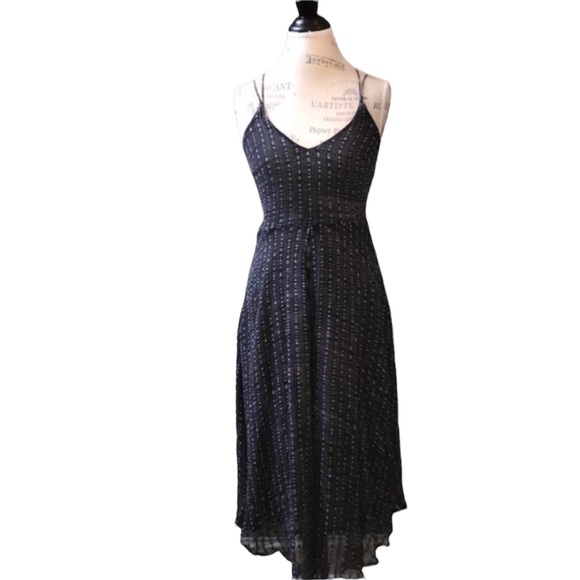 HD in Paris | Harbor Jumpsuit Size 4 Cropped Wide Leg V-Neck Anthropologie - Picture 4 of 9